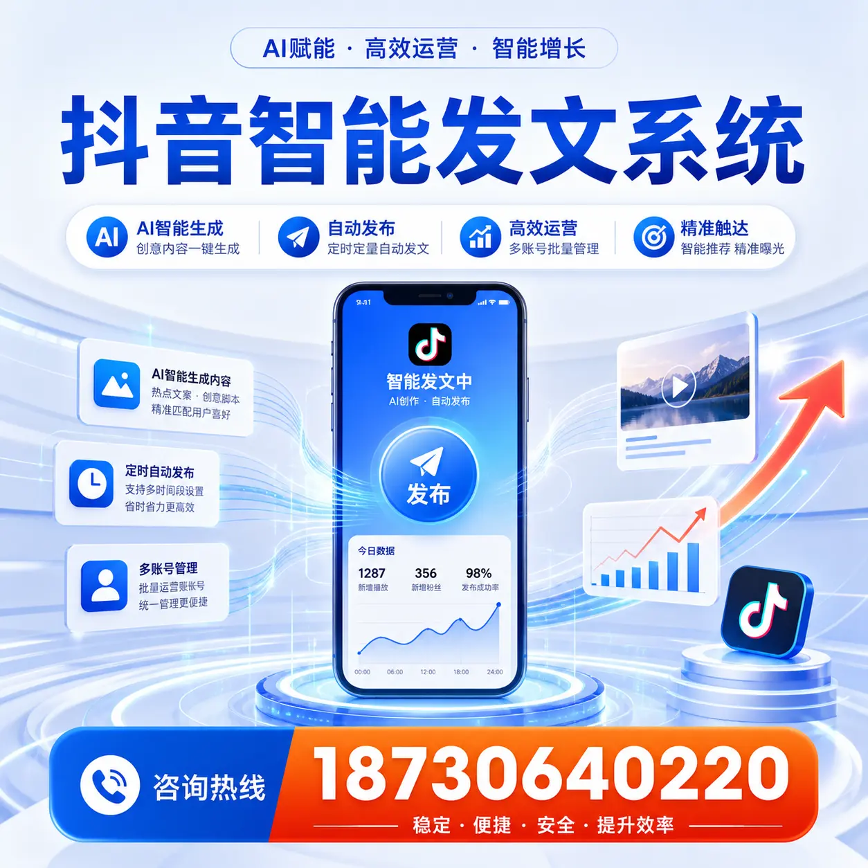 如何通过抖音智能发文系统提升 镇江 企业的市场竞争力