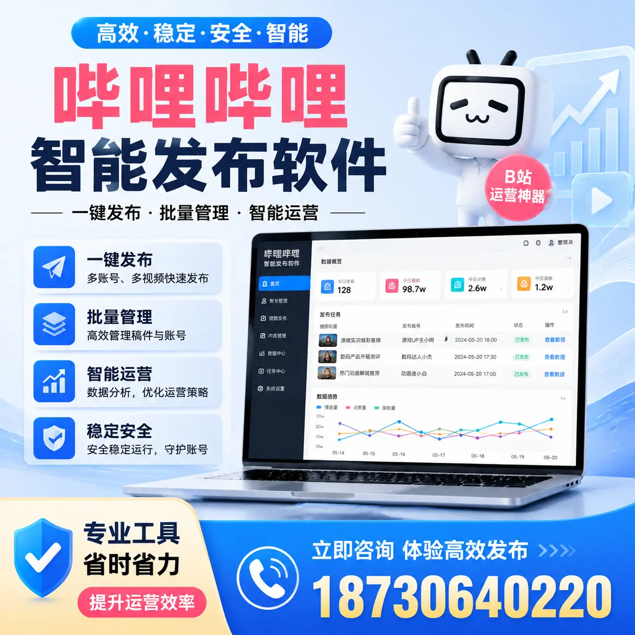 解密哔哩哔哩智能发布软件:功能与优势分析在 镇江